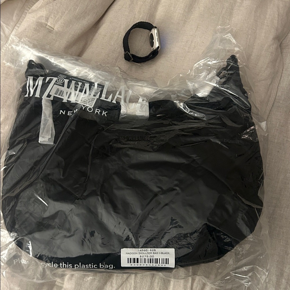 MZ Wallace Madison Shoulder Bag in black - Picture 6 of 7